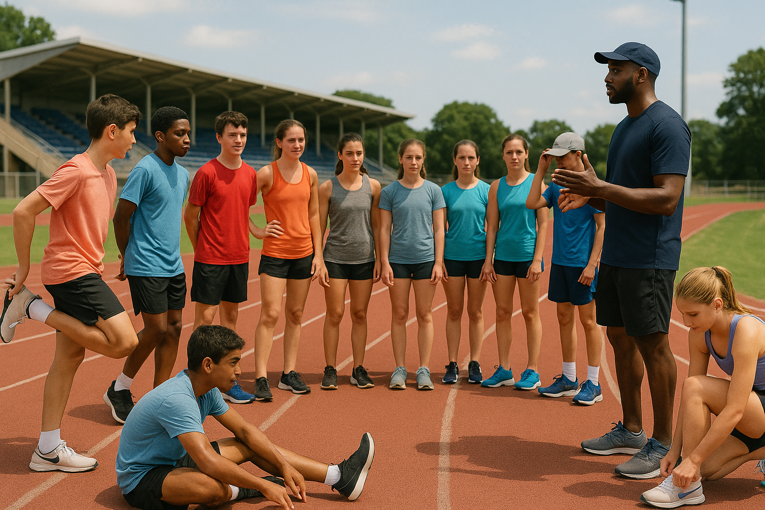 Miami running coach summer speed running training